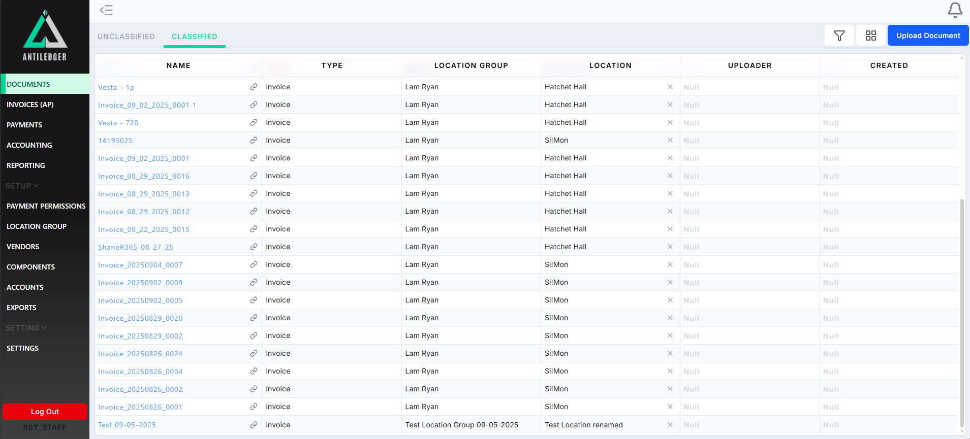 AL Technology Interface